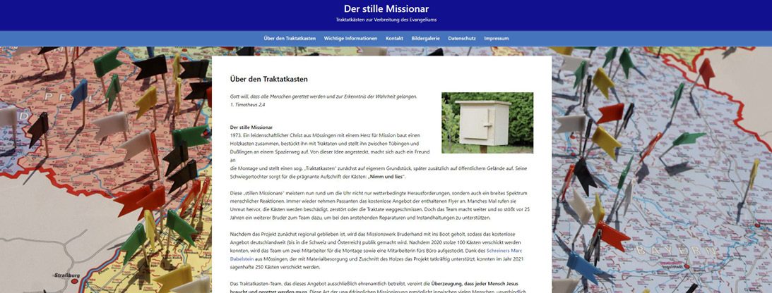 Traktatkastenmission Homepage